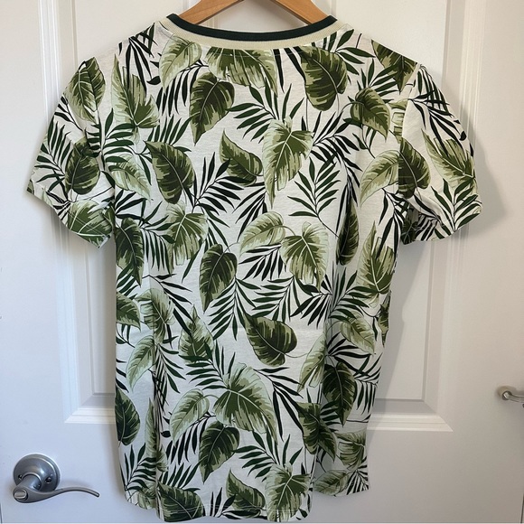 SOLD! MARELLA MAXMARA Intrend Label Printed Leaves T-shirt Size:M 165/88A New - Picture 9 of 9